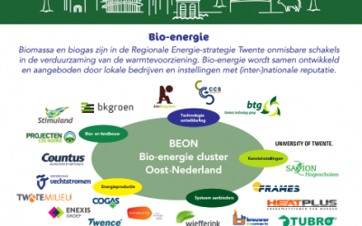 Bijdrage biomassa en biogas aan verduurzaming warmtevoorziening Twente
