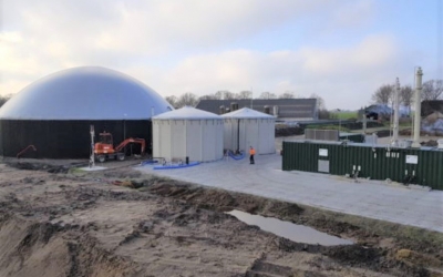 Maatschap Biogas I produceert groen gas voor het lokale gasnetwerk