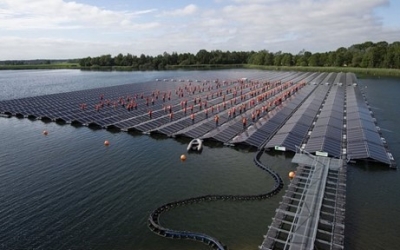 Drijvend zonnepark Bomhofsplas, voorbeeld van ruimtelijk gebruik oppervlaktewater