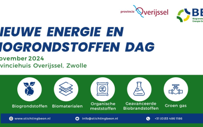 Nieuwe Energie- en biogrondstoffendag Oost-Nederland 5 november 2024
