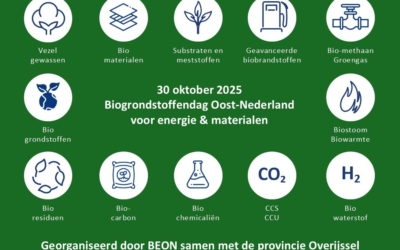 Programma Biogrondstoffendag voor Energie en Materialen Oost-Nederland 30 oktober 2025