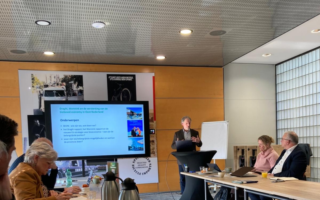 Hoe bedrijfsleven en provincie kunnen inspelen op kansen voor biobased in Overijssel